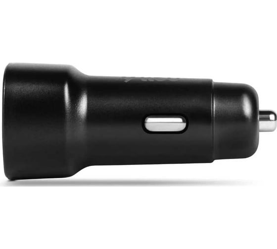 Автомобильное зарядное устройство USB-A c кабелями Lightning и USB-C, черный TTEC 2CKS31DS