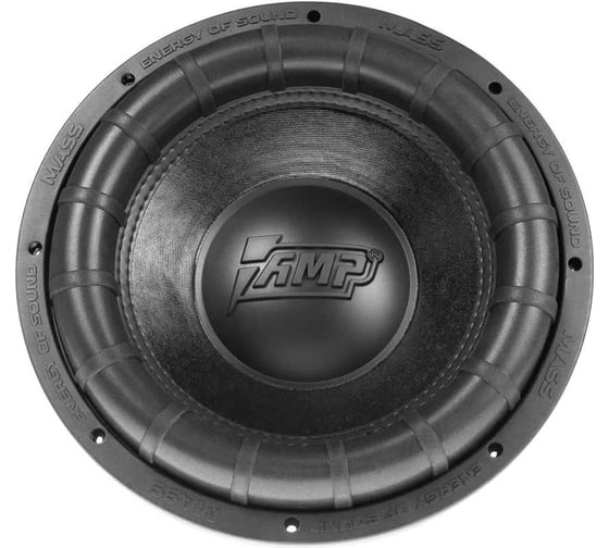 Сабвуферный динамик AMP MASS 1000 12D2 V.2 2+2 Ом, rms10002 В0000050874 1