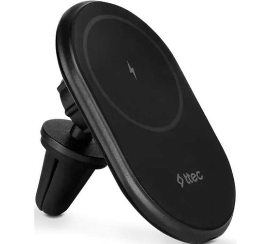 Автомобильный держатель для телефона TTEC AirCharger Drive Go MagSafcompt In Car Holder+Charger черный 2KS33S