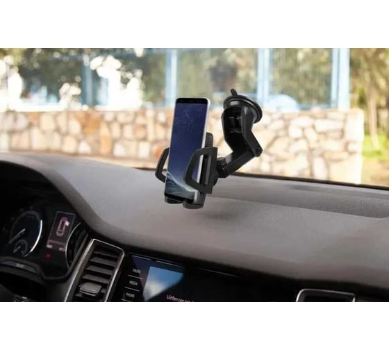 Автомобильный держатель для телефона TTEC FlexGrip Comfort In Car Phone Holder черный 2TT24