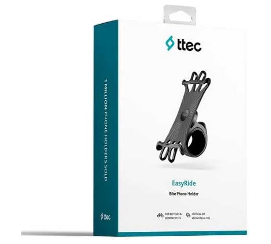Держатель для телефона на велосипед TTEC EasyRide Bike Phone Holder черный 2TT12