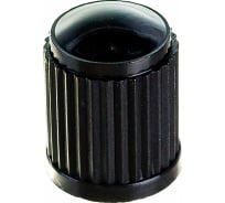 Набор черных пластиковых колпачков для ниппеля колеса, 4 шт MasterProf АС.010009