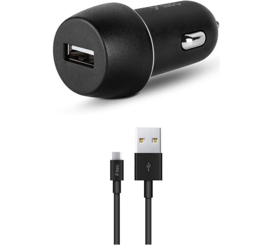 Автомобильное зарядное устройство TTEC SmartCharger 2.1A In-Car Charger. Цвет: черный 2CKS20S 1