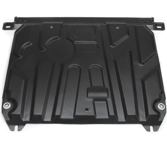 Защита картера + КПП + комплект крепежа AutoMax сталь, Hyundai Solaris 2011-2016, V - 1.4; 1.6/Kia Rio 2011-2017, V - 1.4; 1.6 AM.2343.2