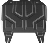 Защита картера + КПП + комплект крепежа AutoMax сталь, Mitsubishi ASX; Mitsubishi Lancer Х; Mitsubishi Outlander; Citroen C-Crosser; Citroen C4 Airc AM.4037.1