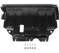 Защита картера + КПП + комплект крепежа AutoMax сталь, Skoda Octavia 2020-, V- 1.4; 1.6/Skoda Superb 2019-, V - 2.0; привод - передний/Volkswagen Je AM.5128.2