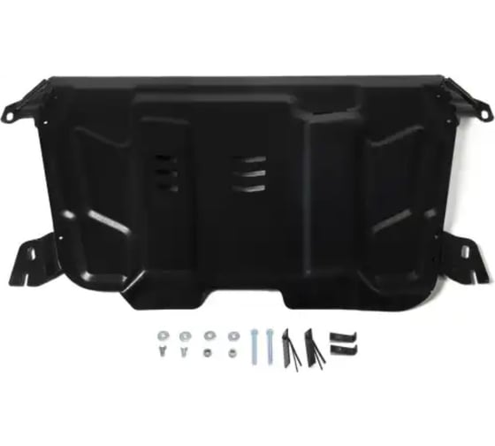 Защита картера + КПП + комплект крепежа AutoMax сталь, Toyota Highlander 2010-2014-2017-2020, V-3.5/Toyota Camry(XV70) 2018-, V-2.0;2.5;3.5/Toyota C AM.9519.1