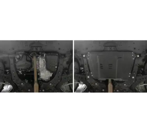 Защита картера + КПП + комплект крепежа AutoMax сталь, Toyota Highlander 2010-2014-2017-2020, V-3.5/Toyota Camry(XV70) 2018-, V-2.0;2.5;3.5/Toyota C AM.9519.1