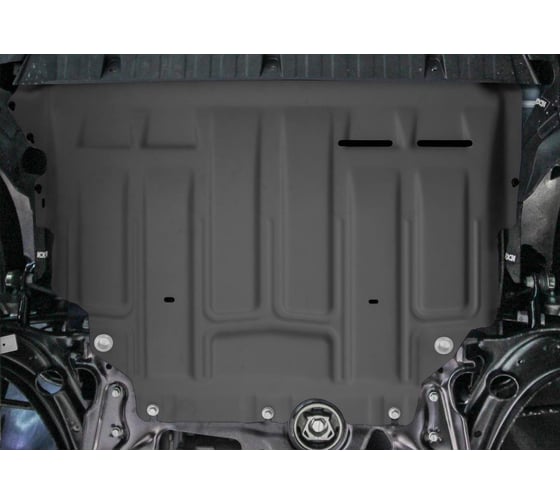 Защита картера + КПП + комплект крепежа AutoMax сталь, Volkswagen Taos 2021-, V - 1.4 (150л.с.) Skoda Karoq 2020-; V - 1.4 (150 л.с.)/Skoda Kodiaq 2 AM.5127.1