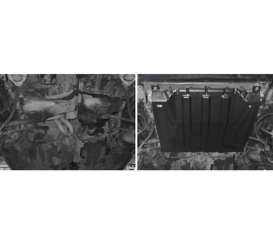 Защита картера + КПП без крепежа AutoMax Lada Samara 2108/2115 1984-2013, V - все AM.6015.1