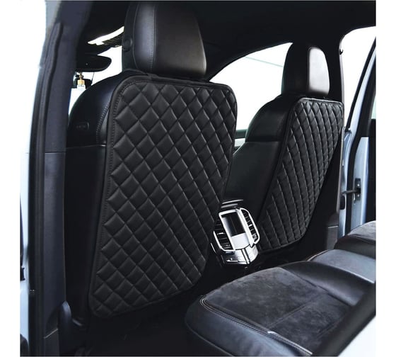 Защита спинки сиденья ЕРМАК Premium 58x43 см, экокожа 732-069