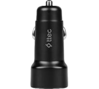 Автомобильное зарядное устройство TTEC SmartCharger Duo 3.1A Car Charger USB-C+USB-A, черный 2CKS35S