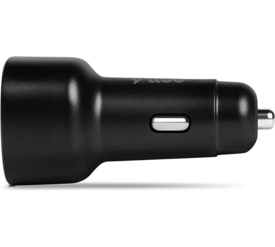 Автомобильное зарядное устройство TTEC SmartCharger Duo PD 48W Car Fast Charger USB-C+USB-A с кабелем USB-C-USB-C 3A, черный 2CKP02CS