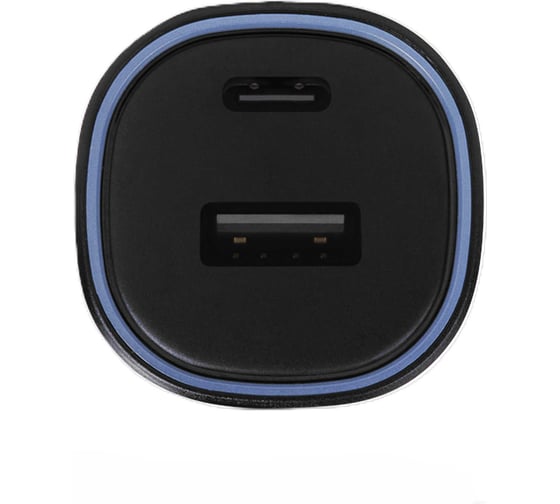 Автомобильное зарядное устройство TTEC SmartCharger Duo PD 48W Car Fast Charger USB-C + USB-A, черный 2CKP02S