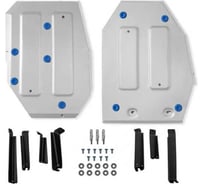 Защита топливного бака + комплект крепежа Rival алюминий GAC GS8 2023- 2,0 4WD АКПП 333.3407.1