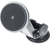 Держатель телефона магнитный SKYWAY на присоске, 360 беспроводная зарядка S00303021