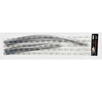 Дефлекторы окон неломающиеся Voron Glass для а/м Lada 2108/2113 1984-2013 /хетчбек/накладные/к-т 2шт DEF00285