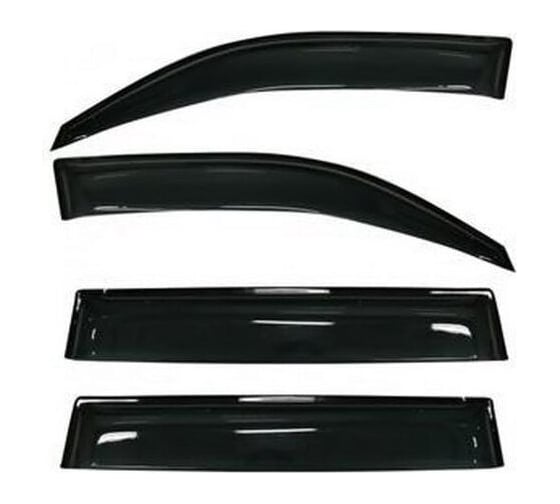 Дефлекторы окон неломающиеся Voron Glass для а/м Lada 2112 1998-2007 /хетчбек/накладные/к-т 4шт/ DEF00289 1