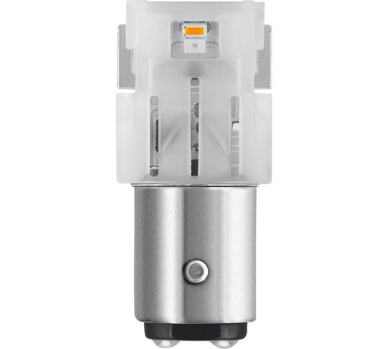 Автолампа OSRAM P21/5W, BAY15d, LED, 2 шт., YELLOW, 12 В 7528DYP-02B