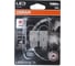 Автолампа OSRAM W21W/5W, W3x16q, LED, 2 шт., RED, 12 В 7515DRP-02B 1
