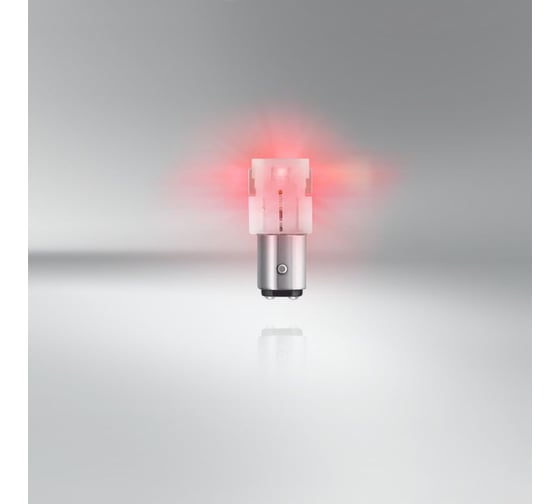 Автолампа OSRAM P21/5W BAY15d LED 2шт RED 12V 7528DRP-2BL
