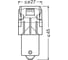 Автолампа PY21W BAU15s LED 2 штуки YELLOW 12В 7507DYP-2BL Osram 893981 4