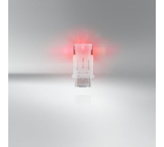 Автолампа OSRAM P27/7W, W2.5x16q, LED, 2 шт., RED, 12 В 3157DRP-02B