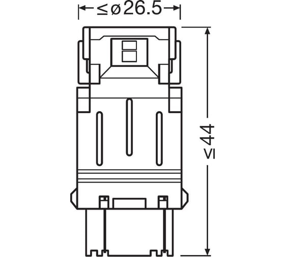 Автолампа OSRAM P27/7W, W2.5x16q, LED, 2 шт., RED, 12 В 3157DRP-02B