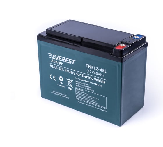 Тяговые аккумуляторные батареи EVEREST Energy TNE12-45L