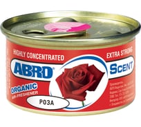 Освежитель воздуха ABRO ORGANIC Роза, 42 г AS-560-RO