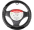 Оплетка SKYWAY экокожа M (37-39 см) Mix Racer-4 черная, белая строчка S01102536 2