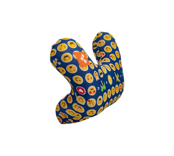 Подушка ROUTEMARK Nap Pillow мемо Emoji Эмоджи Emoji-NP