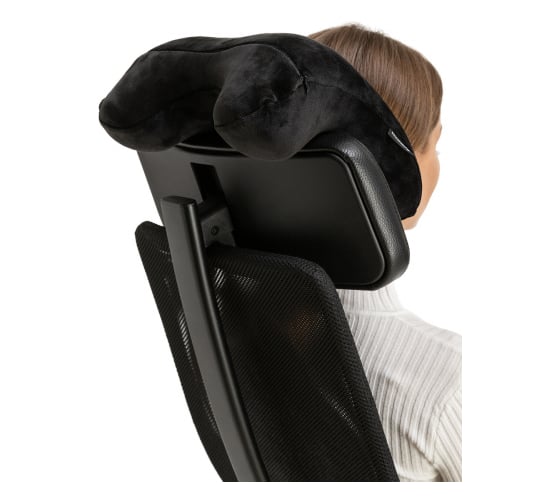 Подушка ROUTEMARK Nap Pillow мемо Black Black-NP