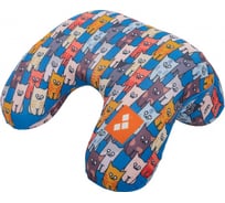 Подушка ROUTEMARK Nap Pillow мемо Catstrophe Шкодастрофа Scoda-NP