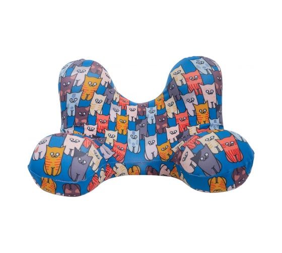 Подушка ROUTEMARK Nap Pillow мемо Catstrophe Шкодастрофа Scoda-NP