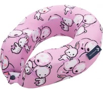 Подушка ROUTEMARK Мемо Комфорт "Белое и Пушистое" Артемия Лебедева Beloe-komfort-rose