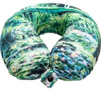 Подушка ROUTEMARK мемо Sonya По мотивам картины К Моне Белые кувшинки Кувшинки-sonya-memo