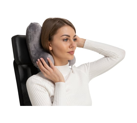 Подушка ROUTEMARK Nap Pillow мемо Grey Grey-NP