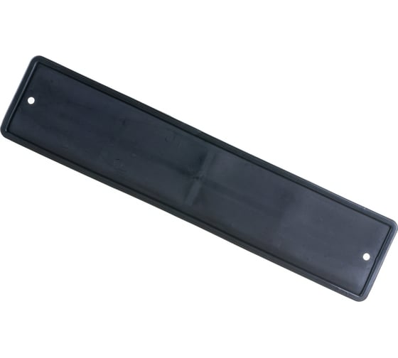 Силиконовая рамка номерного знака Dollex без адаптера, черная (уп. 2 шт.) SPL-265