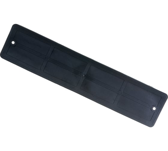 Силиконовая рамка номерного знака Dollex без адаптера, черная (уп. 2 шт.) SPL-265