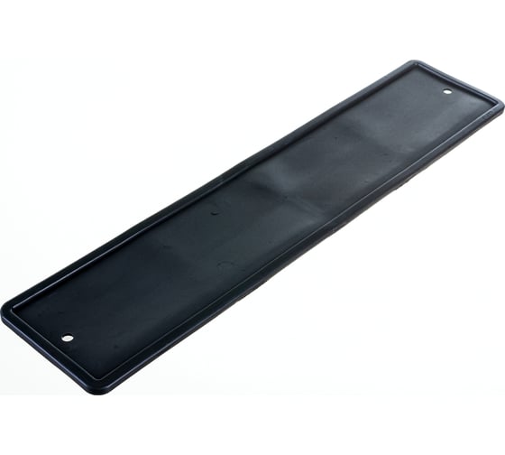 Силиконовая рамка номерного знака Dollex без адаптера, черная (уп. 2 шт.) SPL-265