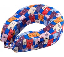 Подушка ROUTEMARK Мемо Комфорт Catstrophe Шкодастрофа Scoda-komfort