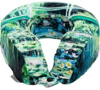 Подушка ROUTEMARK Мемо Комфорт по мотивам картины К. Моне "Белые кувшинки" kuvshinki-komfort