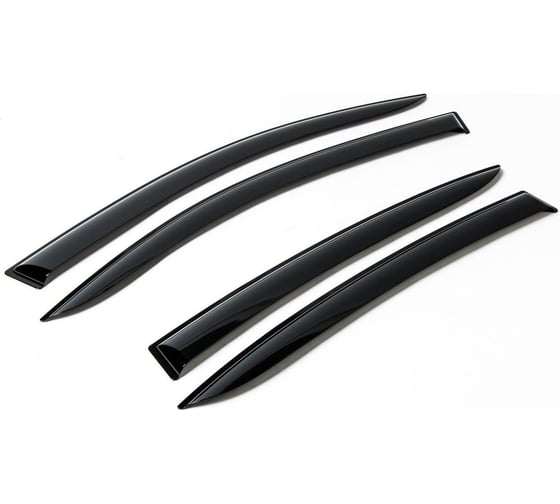 Дефлекторы окон AutoFlex для Haval F7 2019-2024, акрил, 4 шт., 894001