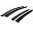 Дефлекторы окон (4 шт; литьевой ПММА) для Skoda Octavia A7 2013-2017/2017-2020 AutoFlex 851302 2