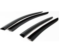 Дефлекторы окон (4 шт; литьевой ПММА) для Lada Largus 2012-2021/2021-  AutoFlex 860306