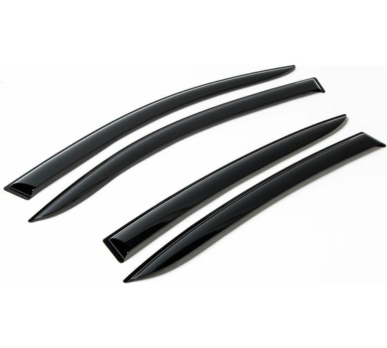 Дефлекторы окон (2 шт; литьевой ПММА) для Газ Газель Next 2013- AutoFlex 862301