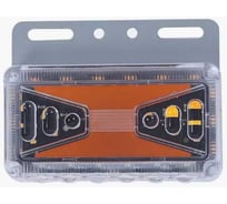 Боковые габариты указатели габаритов Крал желтый, 24V, 10 шт 5608