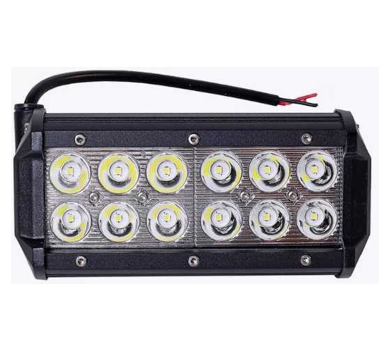 Фара противотуманная универсальная Крал 36W, 1080LM, 12-80V, синий+красный 7270