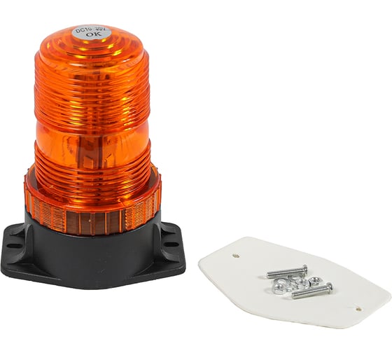 Маяк светодиодный Крал 10-30 V, желтый, RD-214 3678